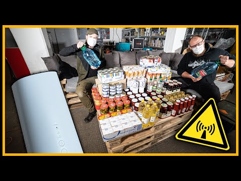 Der Prepper Bunker [S01/E16] - W-LAN im Bunker und Vorräte - Survival Krisenvorsorge