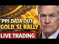 Stock Market Today PPI DATA Banks Earnings Gold Rush Live Trading Stocks Futures