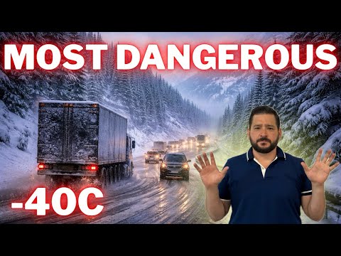 SHOCKING! Russias Horrible Winter Roads | How Can You Drive Here!?