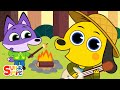 When We Go Camping ️ Kids Camp Song For Summer Super Simple Songs