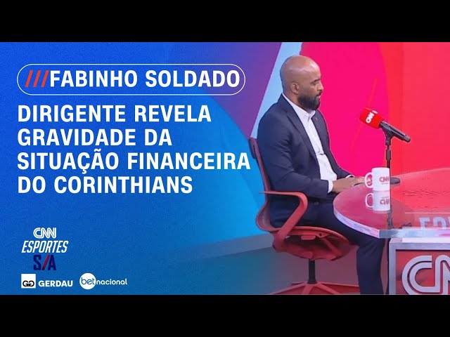 Soldado: “A verdade é que as dívidas do Corinthians são enormes” | CNN ESPORTES S/A