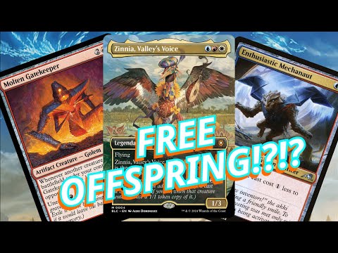 DEAL HUNDREDS OF DAMAGE!!! Solving Zinnia, Valley's Voice | Commander Deck Tech