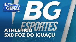 Campeonato Paranaense 2026: Athletico goleio o Foz do Iguaçu na Arena da Baixada por 5 a 0