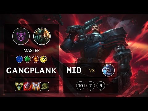 Gangplank Mid vs Talon - EUW Master Patch 10.3