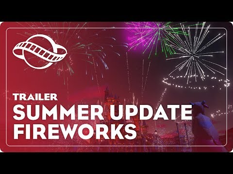  Planet Coaster’s Free Summer Update includes FIREWORKS!