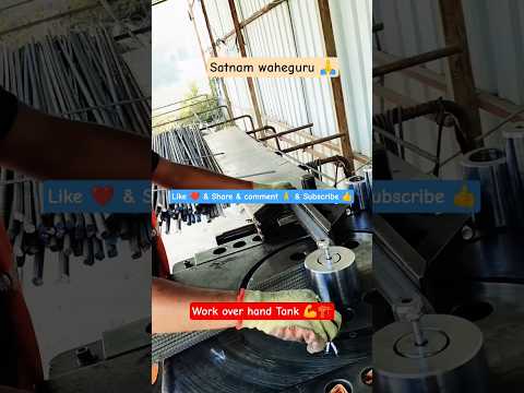 Automatic Rebar Ring Making Machine | Perfect Steel Stirrups #viral #shortsfeed #shorts #waheguruji