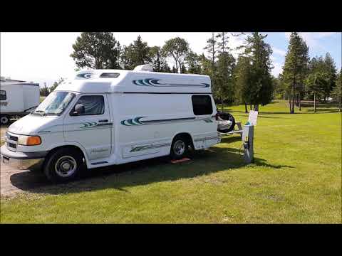 RV "Campground" Review ~ Kewadin Casino Camping St Ignace