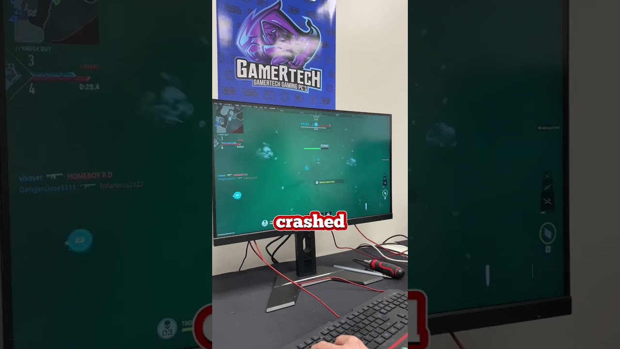 PC Keeps Freezing In Game?! 😤 #pc #freezing #pcrepair #techvideo #gamingpc #pcgaming