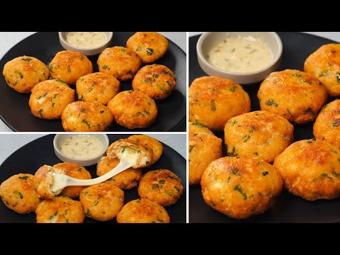 Chicken Cheese Bite | Chicken Cheese Ball | Quick chicken snacks recipes