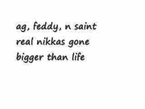 ag, feddy, n saint - real nikkas gone.wmv