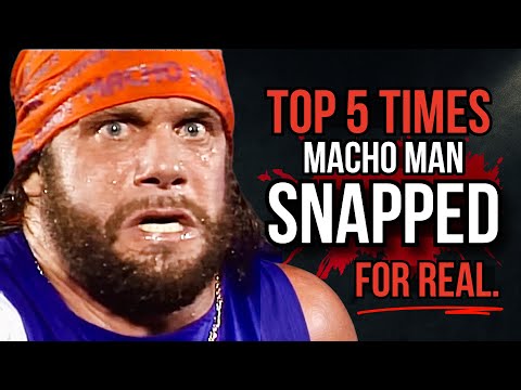 When Macho Man Lost It — 5 Real Moments WWE Couldn’t Control