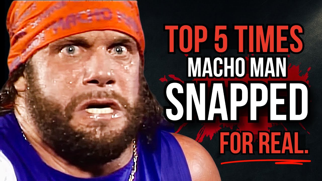 When Macho Man Lost It — 5 Real Moments WWE Couldn’t Control
