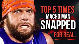 When Macho Man Lost It — 5 Real Moments WWE Couldn’t Control MQDEFAULT Thumbnail