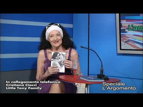 L'argomento  " Mio padre Little Tony"  intervista a Cristiana Ciacci