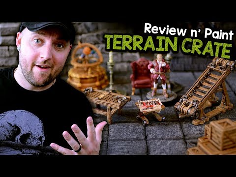 📦Mantic Terrain Crate PRODUCT SHOWCASE & PAINTING GUIDE - SPONSORED