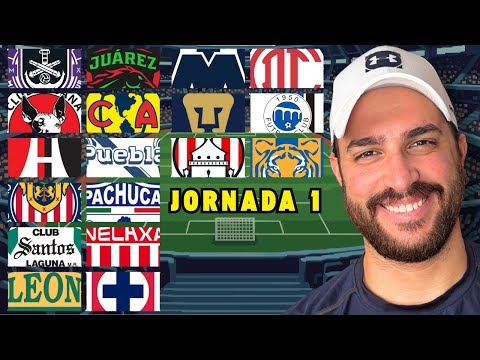 🔥¡PRONÓSTICOS JORNADA 1 LIGA MX! CLAUSURA 2026⚽