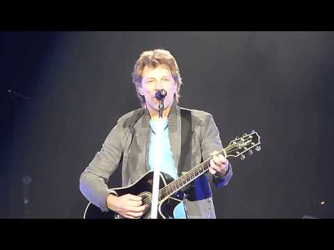 Bon Jovi - Talk - I love this town Anfang - Toronto 1 -  Air Canada Centre - 17.02.2013