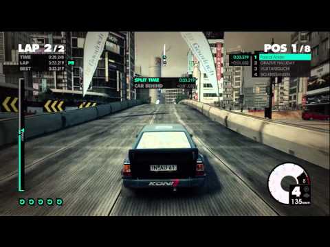 Dirt 3 Shibuya DLC - Yamanote Line Gameplay HD