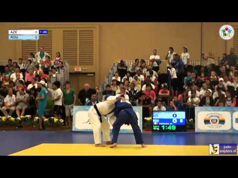 Judo World Championships Cadets Miami 2013: Heydarov (AZE) - Cercea (ROU) [-60kg]