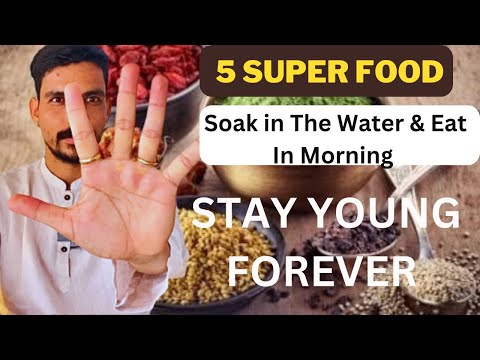 STAY YOUNG WITH THESE 5 SUPER FOODS | YOGIC FOOD | ​⁠@prashantjyog