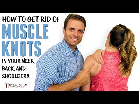 How to get rid of muscle knots in your neck, traps, shoulders, and back Video