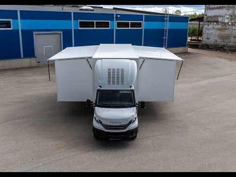 Expandable Fold-Out Truck Based on Iveco Daily Chassis – 33 m² | Rolling Unit