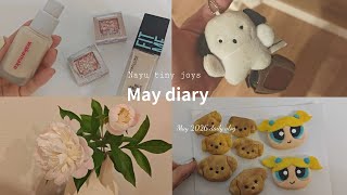 #44 May diary🪻 主婦の日常Vlog /housewife vlog/購入品/ガチャガチャ/粘土で遊ぶ