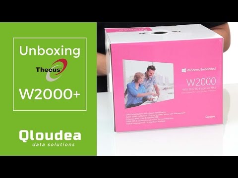 Unboxing Thecus W2000+ con Sorteo