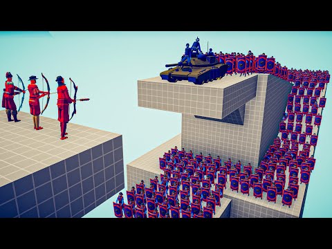 EPIC 3x ARCHER vs ARMY UNITS - Totally Accurate Battle Simulator TABS