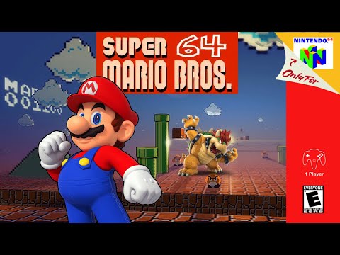 Super Mario Bros. - Hack of Super Mario 64 [N64]