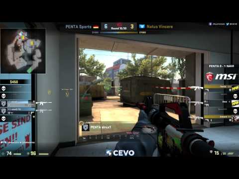 Publiclir.se vs Natus Vincere Game 2 (CEVO-P CS:GO Season 7) - Metuz & Rizc