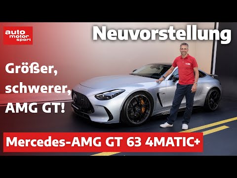 Mercedes-AMG GT 63 4MATIC +: Ein echtes Alltagsauto - Neuvorstellung | auto motor und sport
