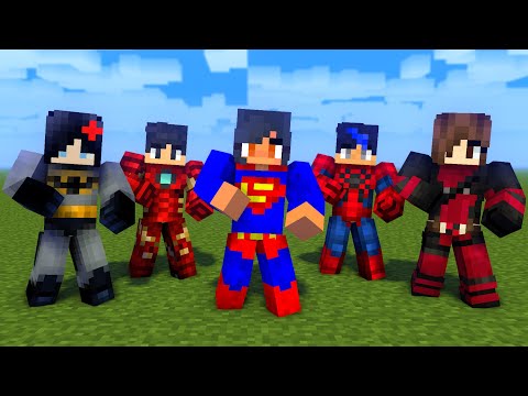 MONSTER SCHOOL : SUPER HERO APHMAU AND FRIENDS DANCE JOANA MEME - MINECRAFT ANIMATION