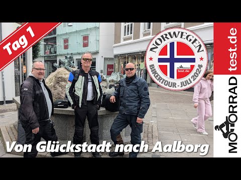 Motorrad-Tour Norwegen | Tag 1: Von Glückstadt nach Aalborg