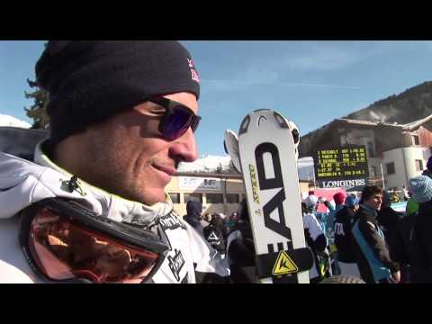 BORMIO DH 2012 - Aksel Lund Svindal post-race interview
