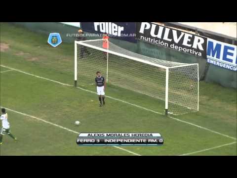 Los goles de Ferro 3 - Independiente RM 0. Fecha 25. Torneo Primera B Nacional. Fútbol Para Todos.