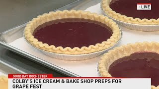 Colby&#39;s bakes for Naples Grape Festival