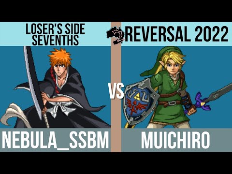 Reversal 2022 Loser's Top 8: Nebula_SSBM (Ichigo) vs. muichiro (Link) - SSF2 Tournament