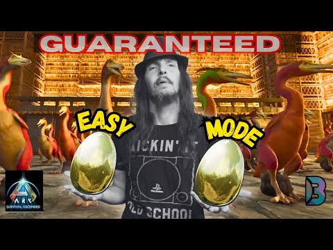 How to Get GOLDEN Hesperornis Eggs EVERY TIME in ARK Survival Ascended (EASY ASA Guide!)