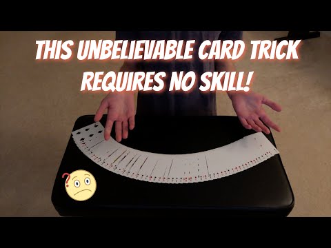 This Easy Card Trick Looks Like A MIRACLE! | Insane Beginner Card Trick Performance/Tutorial