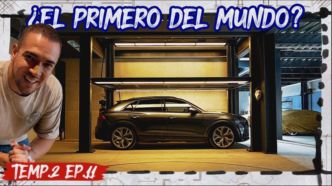 ¡TUNEAMOS el ELEVADOR de AUTOS de mi GARAJE! 😎 (JUCASA T2 Ep. #11) | JUCA