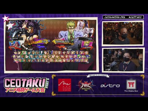 CEOTaku 2022 JOJO ASBR Top 8 - SON_DULA vs BEARELL