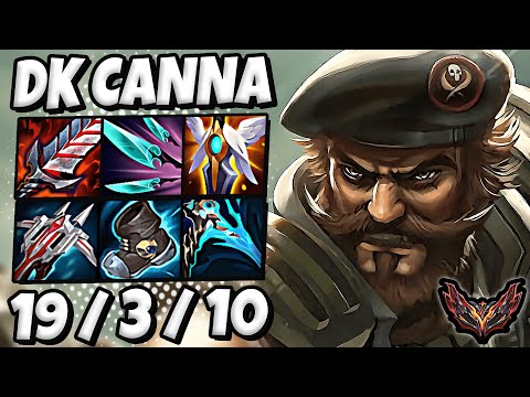 DK Canna Gangplank vs Jax TOP [ Pentakill ] Patch 13.16 Korea Grandmaster ✅