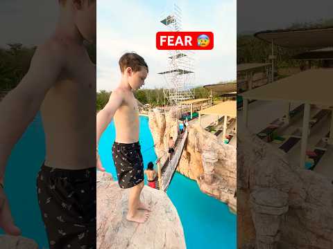 Can Mark jump off the highest cliff in water park in Thailand? 😮