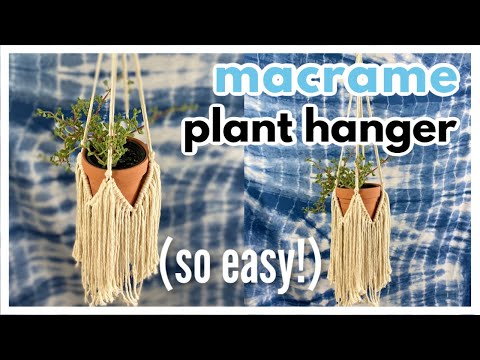 How To Make a DIY Fall Macrame Flower Wreath