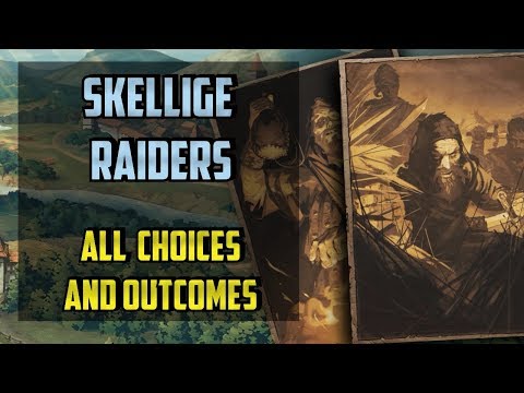 Skellige Raiders All choices - Thronebreaker the Witcher Tales - (Lippy Gudmund)