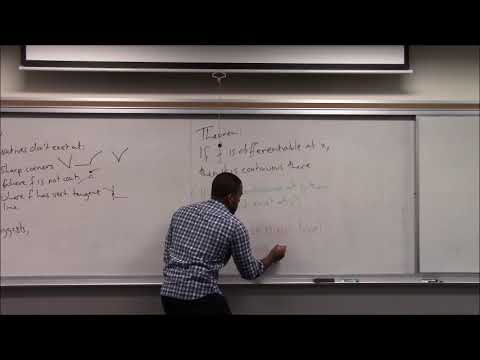 Math 2003 / 2009 Lecture 15 - The Chain, Product, and Quotient Rules (and when to use them)