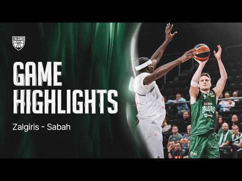 Žalgiris - Sabah | Game Highlights | 2026.09.06