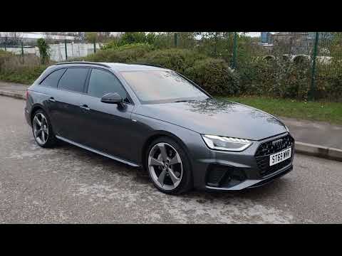 2019 69 Audi A4 Avant 2.0 TDI 40 Black Edition S Tronic Quattro Grey