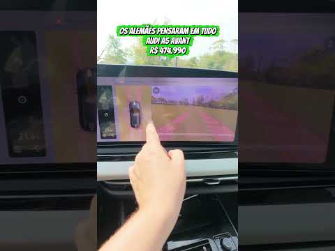 PENSARAM EM TUDO! Detalhes incríveis do console do Audi A5 Avant! 😱⚡